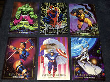 1992 & 93 Marvel Masterpieces Trading cards Sets With Chase Cards And Promos picture
