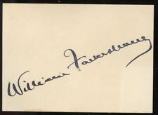 William Faversham d1940 signed autograph 2x3 Cut English Stage and Film Actor picture