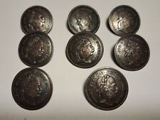 Vintage 8pcs Franc Jos• I•DG Avstriae Imperator Coin Buttons Cupronickel 22.5 mm picture