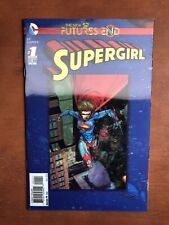Supergirl: Futures End #1 (2014) 9.4 NM DC Key Issue Lenticular 3D Cover picture