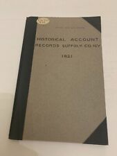 1921 Historical Account And Inventory Of The Records Suffolk County New York picture