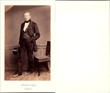 CDV Jacques Philippe Pérouse, politician, deputy of the Gard, circa 1860 Vintag picture