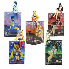 5pcs Set Sailor Moon Break Time Mercury Mars Venus Jupiter Figure PVC with box picture
