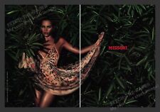 Missoni 2000s Print Advertisement (2 pages) Kate Moss Jungle Sexy Print picture