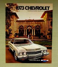 Vintage Original 1973 CHEVROLET Sales Brochure Caprice Impala Bel Air Wagons Kid picture