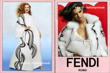 FENDI 2-Page Magazine PRINT AD Spring 2022 RIANNE VAN ROMPAEY Barbara Valente picture