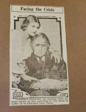 Clarence Derwent Rosalinde Fuller Picture New York American Newspaper July 1926 picture
