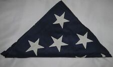 Vtg US American Flag Valley Forge Cotton Bunting Best 50 Stars 120X60 picture