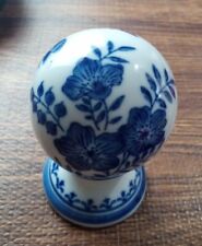 Vintage Blue & White Chinoiserie Floral Pattern Home Decor Ceramic picture