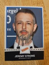 Jeremy Strong Custom Signed Card - Broadway's Best picture