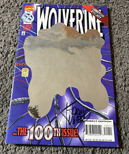 Wolverine April 1996 - Marvel Comics - Holographic Cover The 100th Issue Signed picture