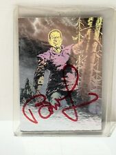 Bernie Wrightson Artist Signed Master of the Macabre 1993 Hologram Promo Card picture