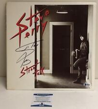 STEVE PERRY SIGNED STREET TALK ALBUM VINYL LP AUTHENTIC AUTOGRAPH BECKETT COA picture