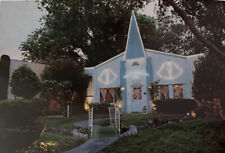 LAST CHANCE Authentic Silver Bell Wedding Chapel, Las Vegas- Postcard MC picture