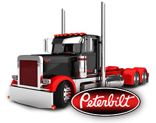 PETERBILT SEMI TRUCK STICKER DECAL GARAGE LABEL MAN CAVE TOOLBOX MADE IN USA picture