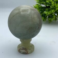 485-gram Aquamarine Sphere Healing Crystal Natural Stone Ball Reiki Mineral picture