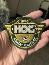 Harley Davidson Vintage HOG Owners Group 1996 Green Riddin Route 66 picture