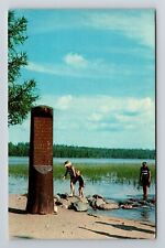Itasca State Park MN-Minnesota Headwaters Of The Mississippi Vintage Postcard picture