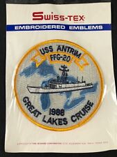 Swiss-Tex Embroidered Patch - USS Antrim FFG-20 Great Lakes Cruise 1988 - 5