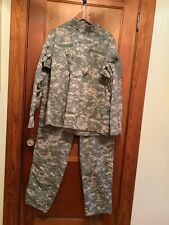 US Military Large / Long Coat & Large / Long Trousers Army Combat Uniforn picture