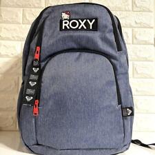 Goku Roxy Hello Kitty Denim Backpack from japan Rare F/S Good condition picture