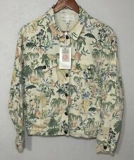 NWT Disney Women’s Size XS The Lion King In The Jungle Jacket By Mink Pink picture