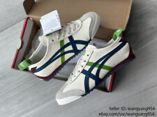 New Onitsuka Tiger Classic MEXICO 66 1183A201-115 Blue Green Unisex Shoes 2024 picture