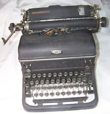 c1940 ANTIQUE UPRIGHT ROYAL TYPEWRITER picture