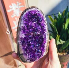 Natural Amethyst Geode, Amethyst Quartz Cluster, Crystal Energy Healing picture