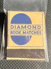 MATCHBOOK - DIAMOND BOOK MATCHES - DIAMOND MATCHES - U.S.A. - UNSTRUCK picture