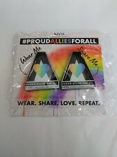 NYX Professional Makeup Proud Allies For All Lapel Pins Original Packaging picture