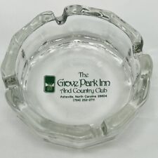 Vintage  The Grove Park Inn and Country Club Glass Ashtray Ash Tray Advertising picture