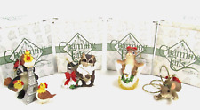 Charming Tails Ornaments '12 days Of Christmas' Four Ornaments picture