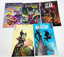 Darkwing Duck Disney 3 6 7 Scar 3 Maleficent 2 3 Dynamite Comics Lot of 6 picture