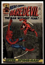 1966 Daredevil #16 HOLEPUNCHED 1st John Romita Spider-Man Marvel Comic picture