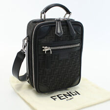 Used Fendi Zucchino 2Way Shoulder Bag Brand Canvas 7Va542 Ag0N F0Npn Rank S Us-1 picture