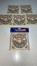 Vintage Gibson New Set of 11 Drink Coasters KEN's Bar 1993 picture
