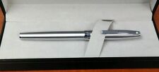 Sheaffer Sagaris, Brushed CHROME Rollerball Pen 100% Authentic picture