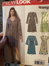 Vintage New Look Sewing Pattern 6748 Size 8-18 Cut and Complete  picture