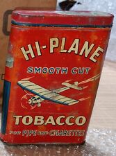 Vintage Tobacco Pocket Tin Hi Plane Rare picture