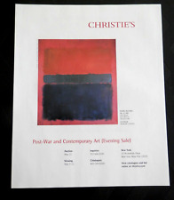 2004 PRINT AD, Mark Rothko Art, No. 11, Christie's Post-War & Contemporary Art picture