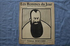1911 OCTOBER 14 LES HOMMES DU JOUR MAGAZINE- TRISTAN BERNARD - FRENCH - NP 8642 picture