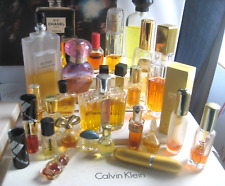 Lot Vintage mini perfume 1.7oz Giorgio Hills Rochas AK II Lumiere Caron Infini picture