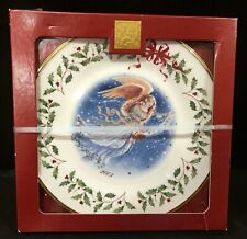 LENOX ANNUAL HOLIDAY COLLECTOR PLATE 2003 ANGEL 13th IN SERIES 10 3/4