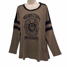 Torrid Disney Monsters University T Shirt Long Sleeve Top Womens Size 1 NEW picture