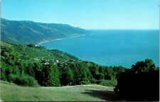 Immaculate Heart Hermitage Santa Lucia Bay Pacific Coast VTG Postcard Unused picture