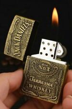 New Vintage Retro Butane Brass Whiskey Lighter for 11.99 picture
