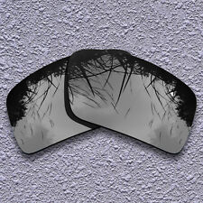 US Black Iridium  Replacement Lenses For-Oakley Double Edge Polarized picture