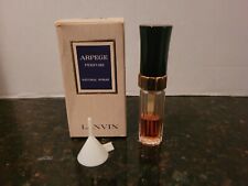 Vintage Lanvin Arpege Refillable Natural Spray 1/6 oz Perfume 40% full  picture