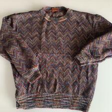 Missoni Round Neck Sweater Men's size M Made in Italy From Japan picture